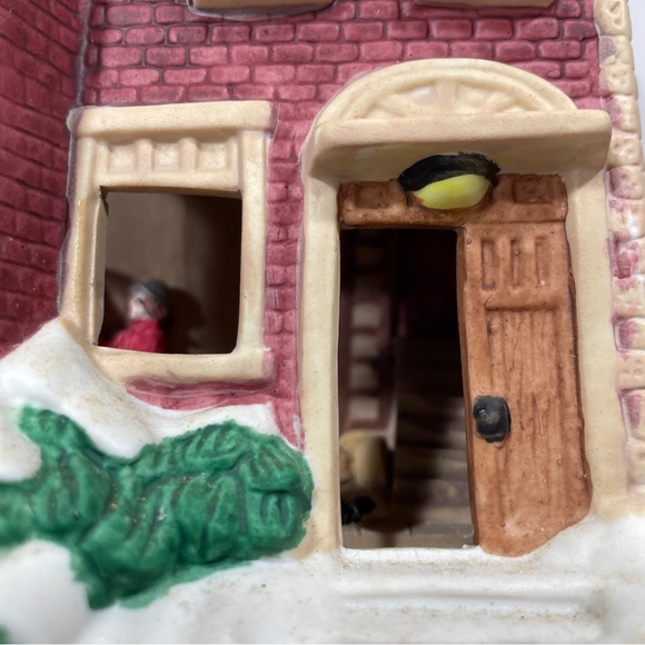 #4 Fire Station Village House Interior Scene Treasury Thrift Drug & JC Penny Inc - Picture 2 of 13